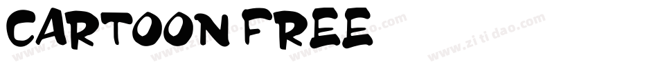 CARTOON FREE字体转换